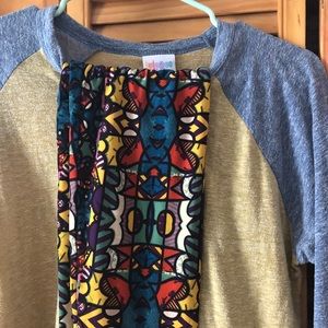 EUC Small Randy and OS leggings from LuLaRoe